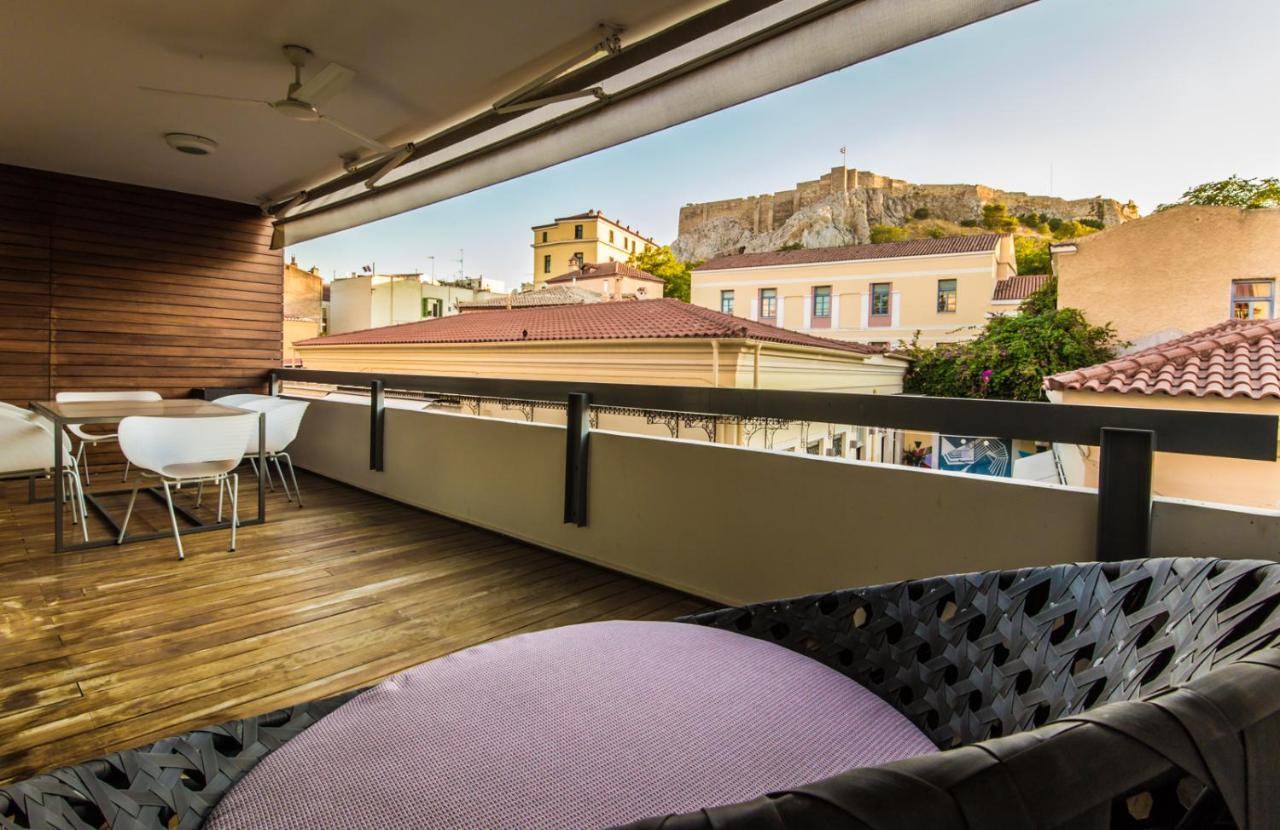 Ferienwohnung Athens Plaka Hill Luxury Flat Exterior foto
